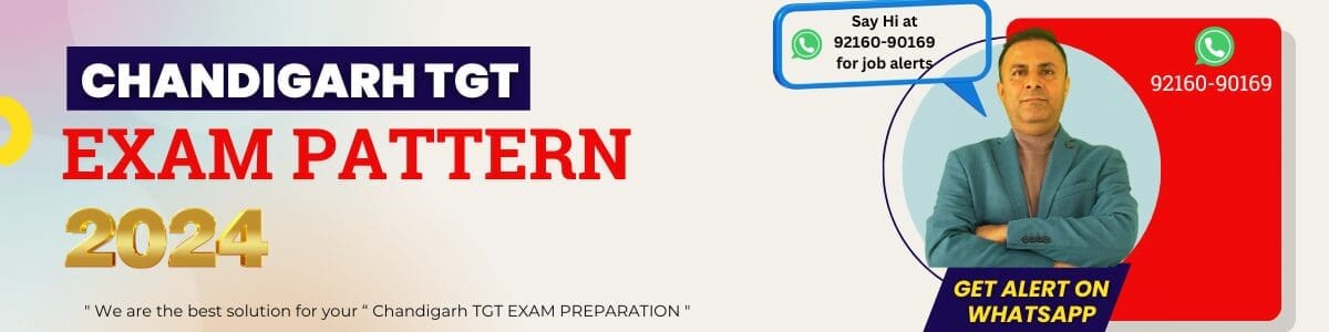 Chandigarh TGT Exam Pattern 2024 2