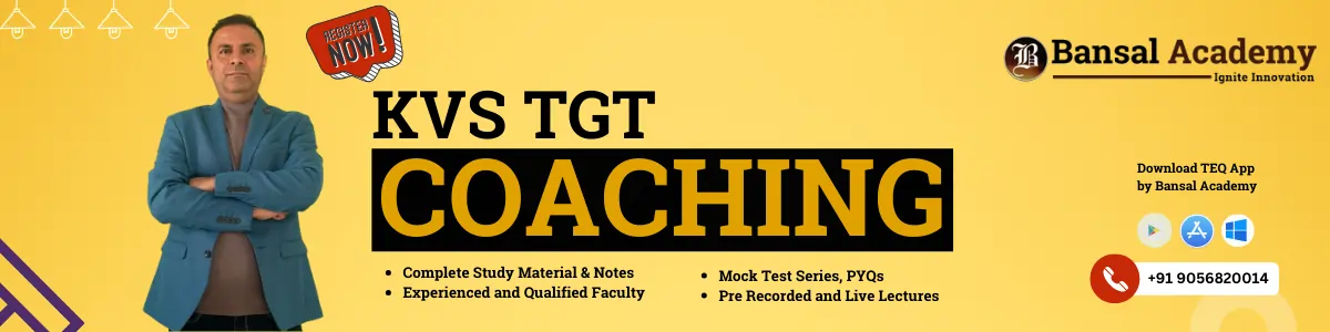 KVS TGT Online Coaching