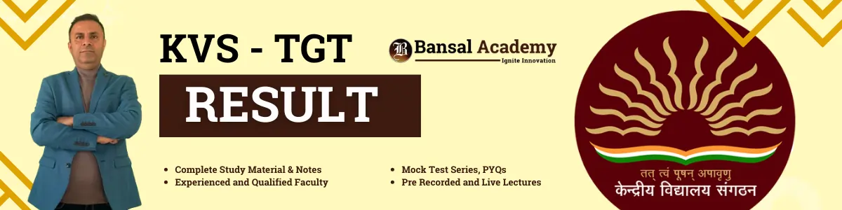 KVS TGT Result